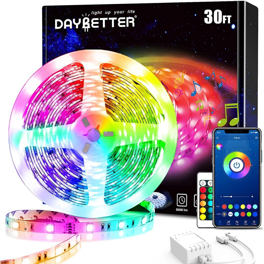 Daybetter Bluetooth LED Strip Lights 30/60ft - DAYBETTER
