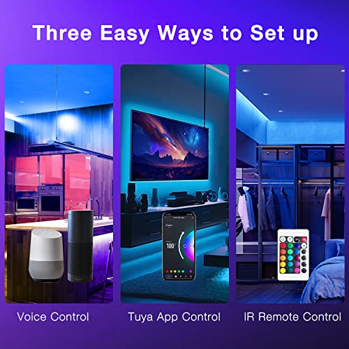 DAYBETTER 2 Ports 24 Key Tuya Smart Wi-Fi Led Strip Lights Remote Control,  4 Pin Output Dimmable Rem…See more DAYBETTER 2 Ports 24 Key Tuya Smart