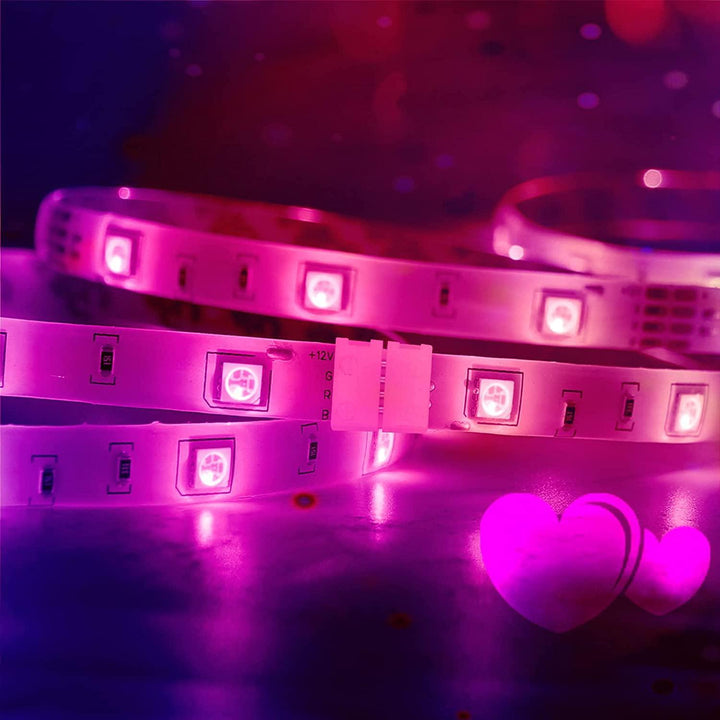 Daybetter 4 Pin 10mm Wide LED Light Connectors 20Pcs - DAYBETTER