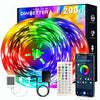 DAYBETTER Led Strip Lights 200ft(2 Rolls of 100ft) Smart Strips with Bluetooth App Control Remote, 5050 RGB Led Lights for Bedroom, Music Sync Color Changing Lights for Room Home Decor Party Festival